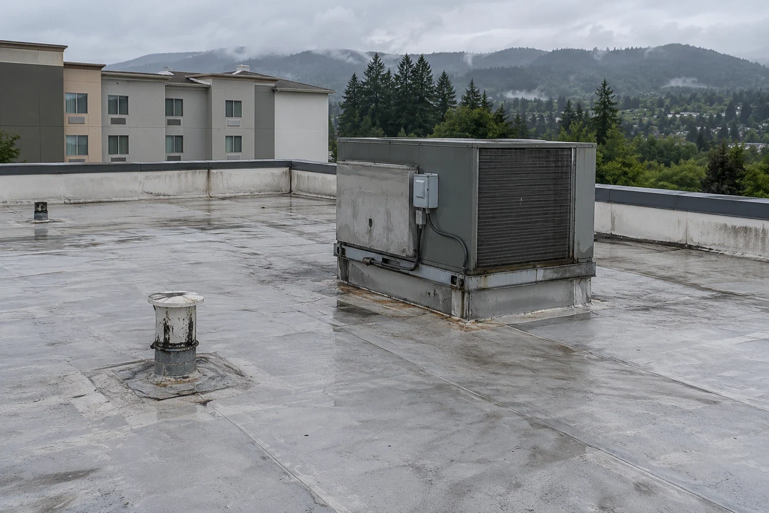 Hotel Roofing in Bellevue, WA