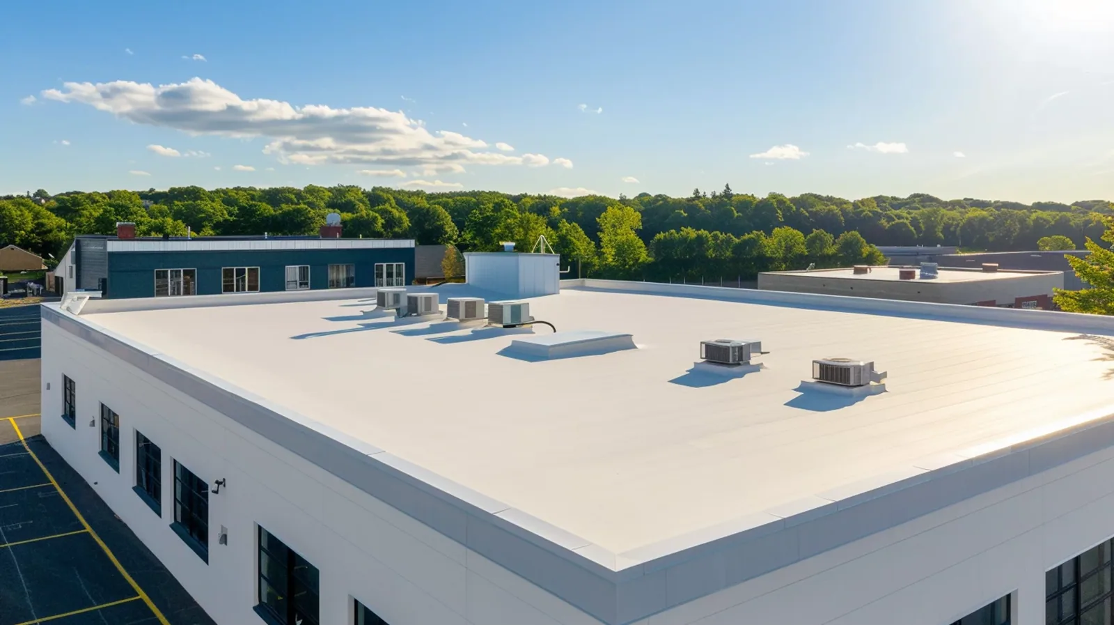 Commercial PVC Roofing in Bellevue, WA
