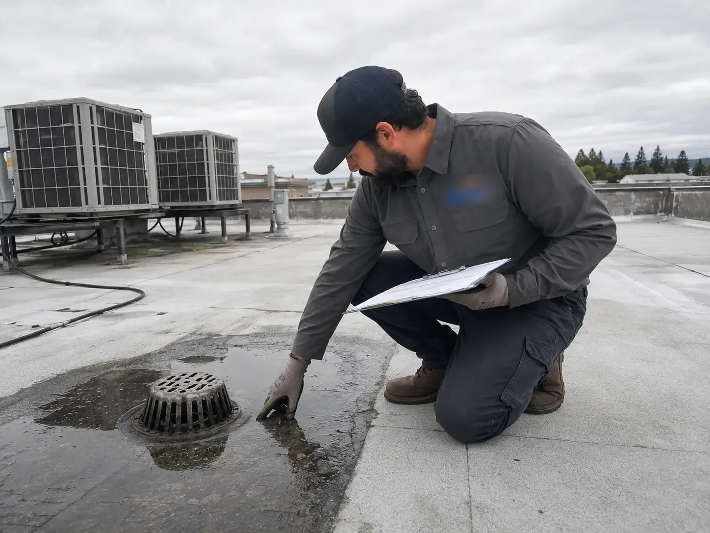 Commercial Roof Inspection in Bellevue, WA