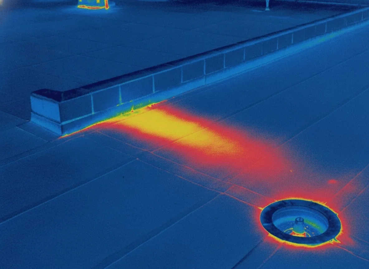 Infrared Roof Moisture Survey in Bellevue, WA